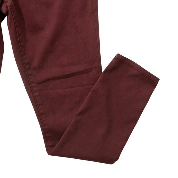 Madewell Maroon 5 Pocket Skinny Jeans Size 28 - Picture 6 of 12